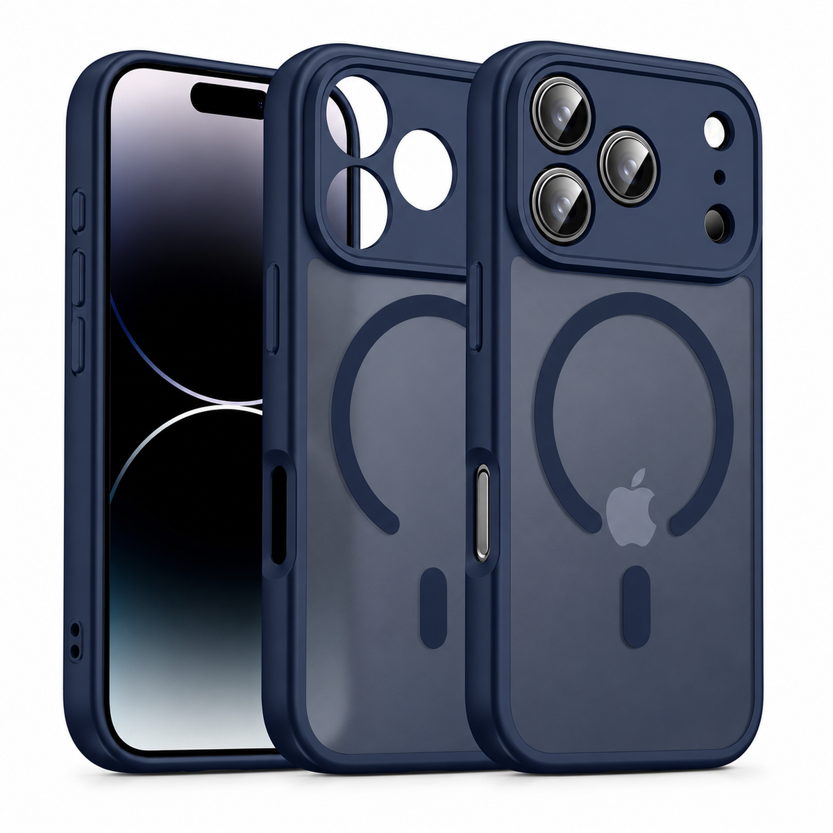 Premium iPhone Case MagSafe Translucent Matte Magnetic Protective Cover Anti Fingerprint Anti Scratch Lightweight PC TPU Slim Full Coverage Case Design