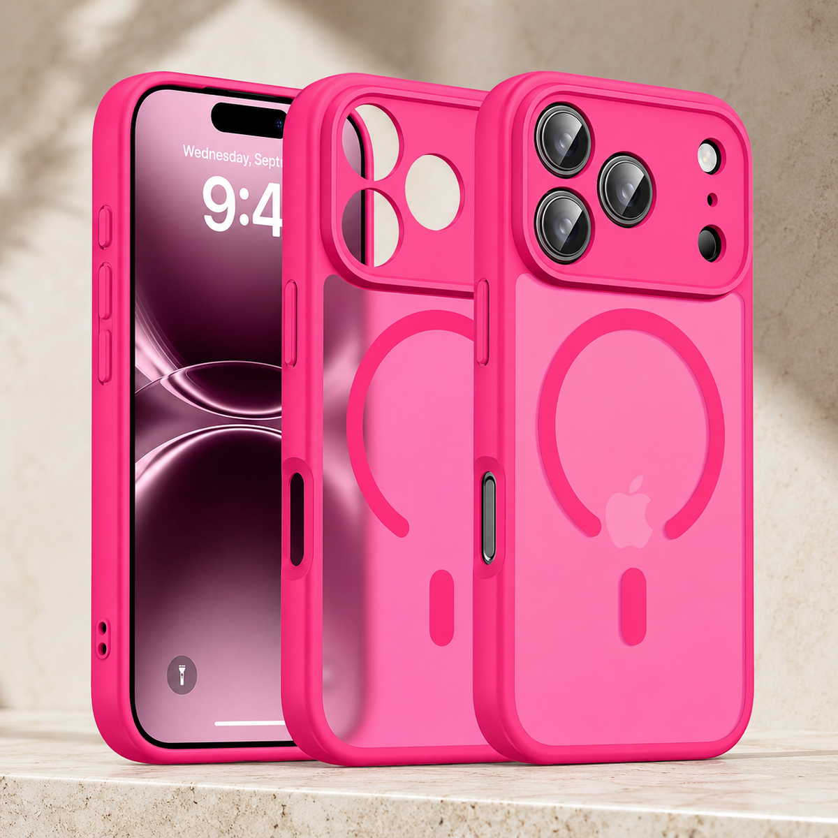 Premium iPhone Case MagSafe Translucent Matte Magnetic Protective Cover Anti Fingerprint Anti Scratch Lightweight PC TPU Slim Full Coverage Case Design
