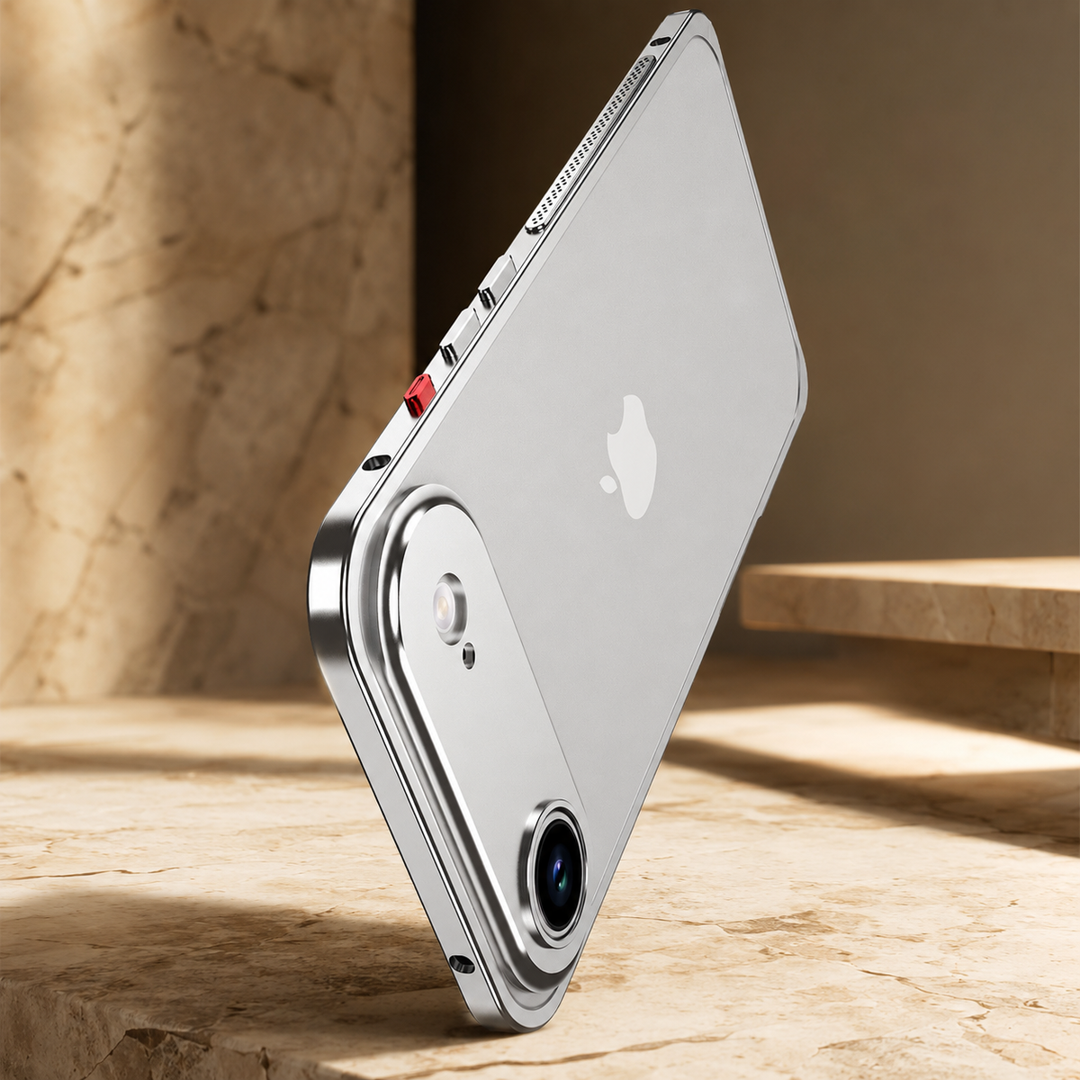 Premium iPhone Case MagSafe Ultra Thin Aluminum Metal Bumper Magnetic Protective Frame Anti Scratch Anti Fingerprint Matte Non Slip Slim Lightweight Cover