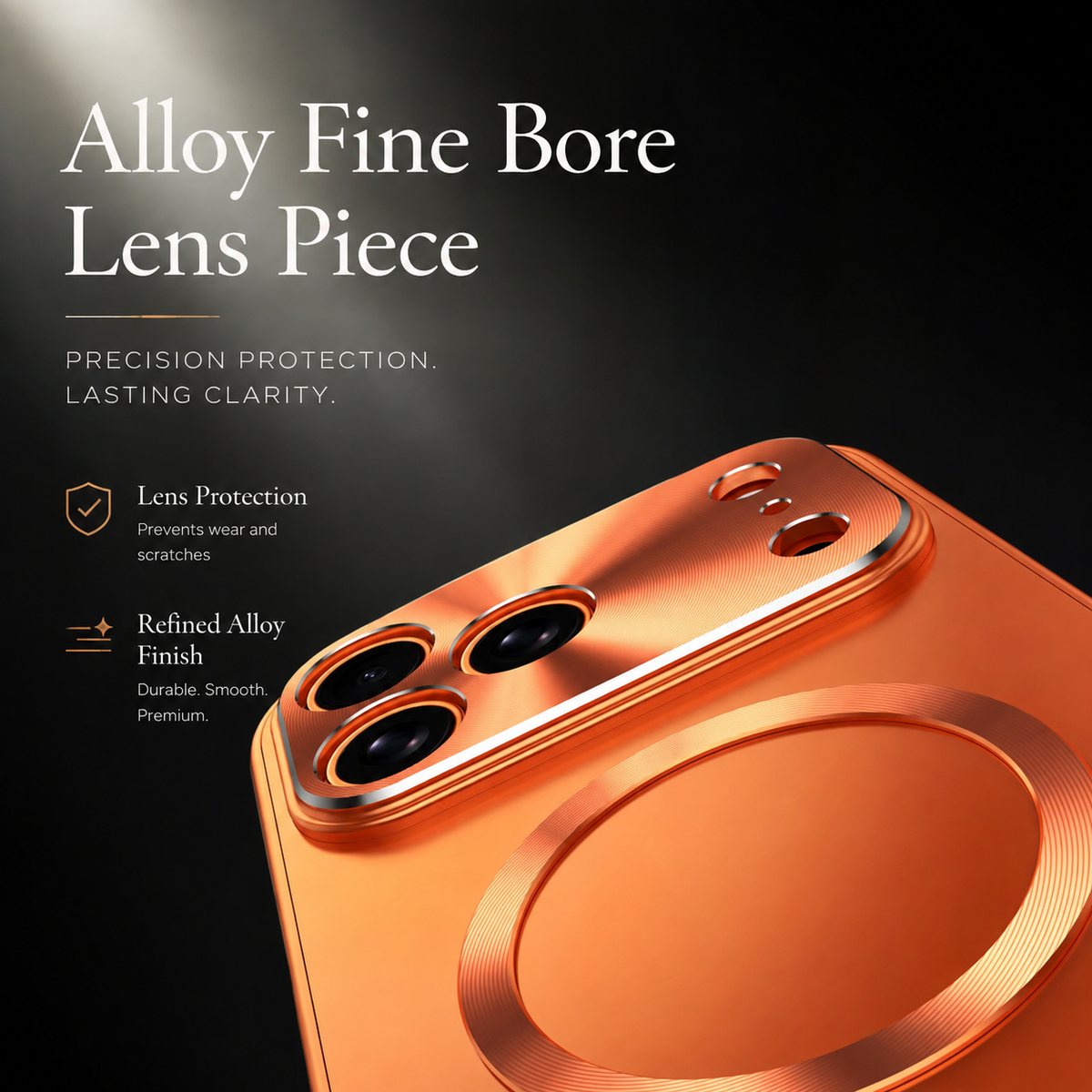 Premium iPhone Case Magnetic Aluminum Alloy Frame Frosted PC Backplate Ultra Thin Shockproof Anti Scratch Matte Non Slip Protective Cover