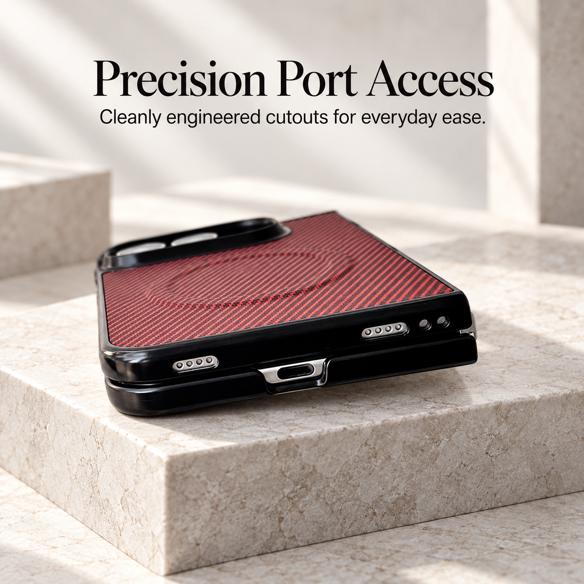 Premium iPhone Case Magnetic Carbon Fiber Pattern Soft TPU MagSafe Foldable Cover Shockproof Anti Knock Slim Non Slip Durable Protective Phone Cover Shell Case