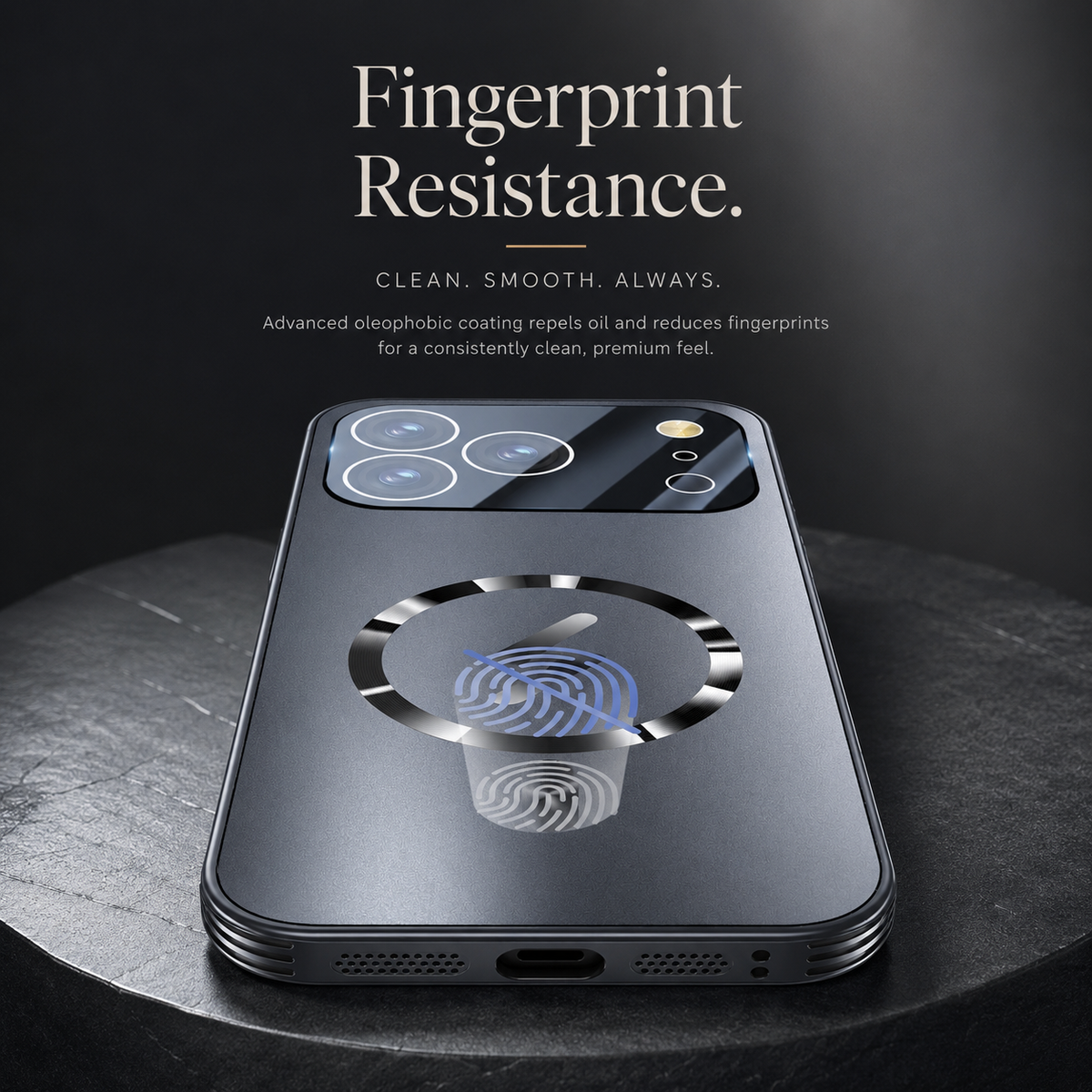 Premium iPhone Case Magnetic Frosted Heat Dissipation Protective Cover Camera Lens Protection Anti Scratch Slim Full Coverage Cooling Matte Case Design