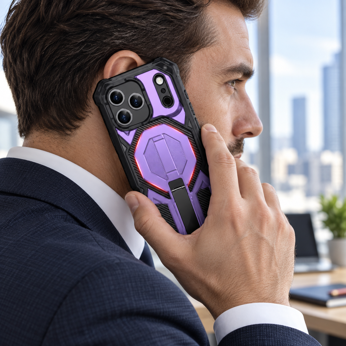 Premium iPhone Case Magnetic Military Grade Shockproof Heavy Shock Absorption Anti Drop Rugged Slim Durable Tough Full Protective Phone Cover Shell Case
