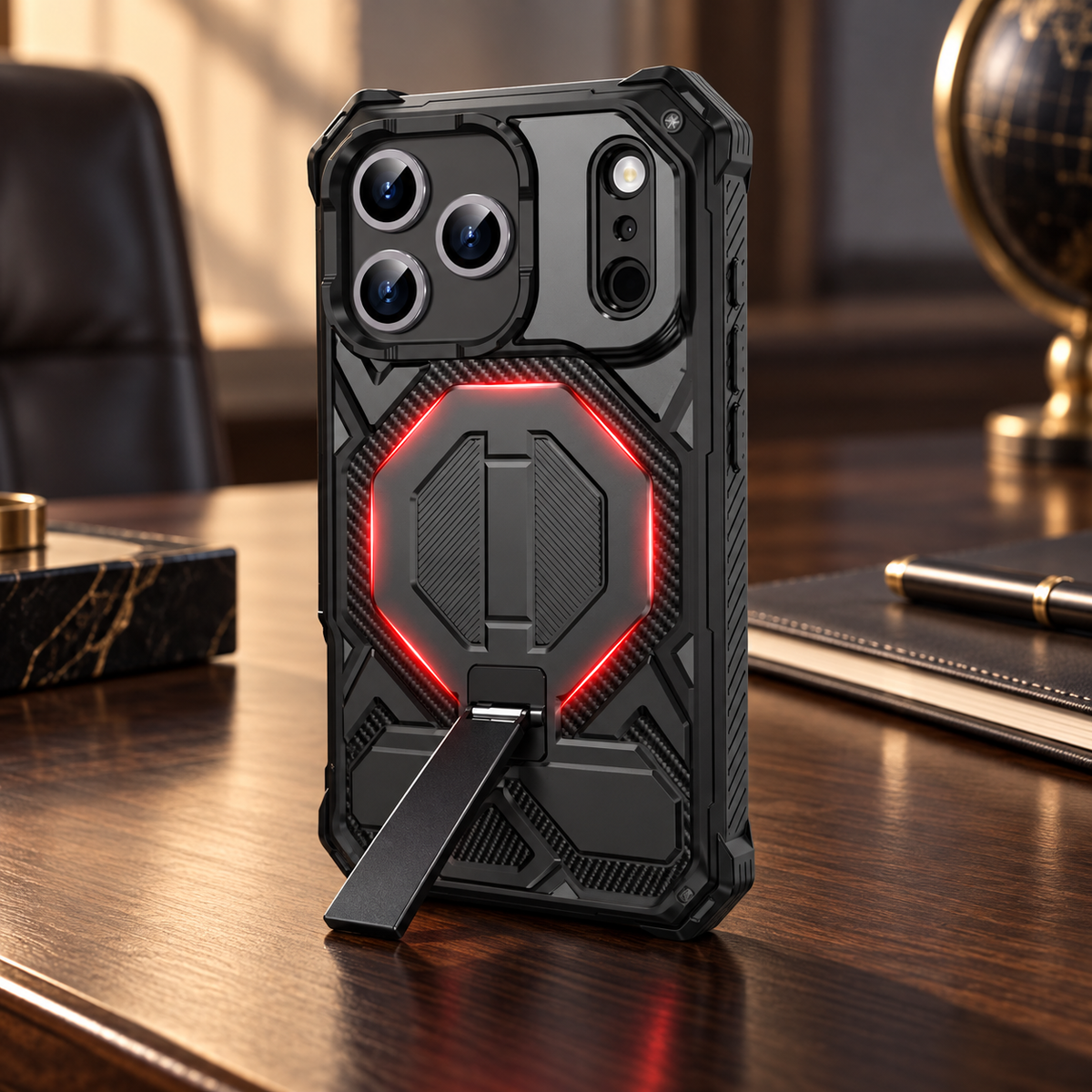 Premium iPhone Case Magnetic Military Grade Shockproof Heavy Shock Absorption Anti Drop Rugged Slim Durable Tough Full Protective Phone Cover Shell Case