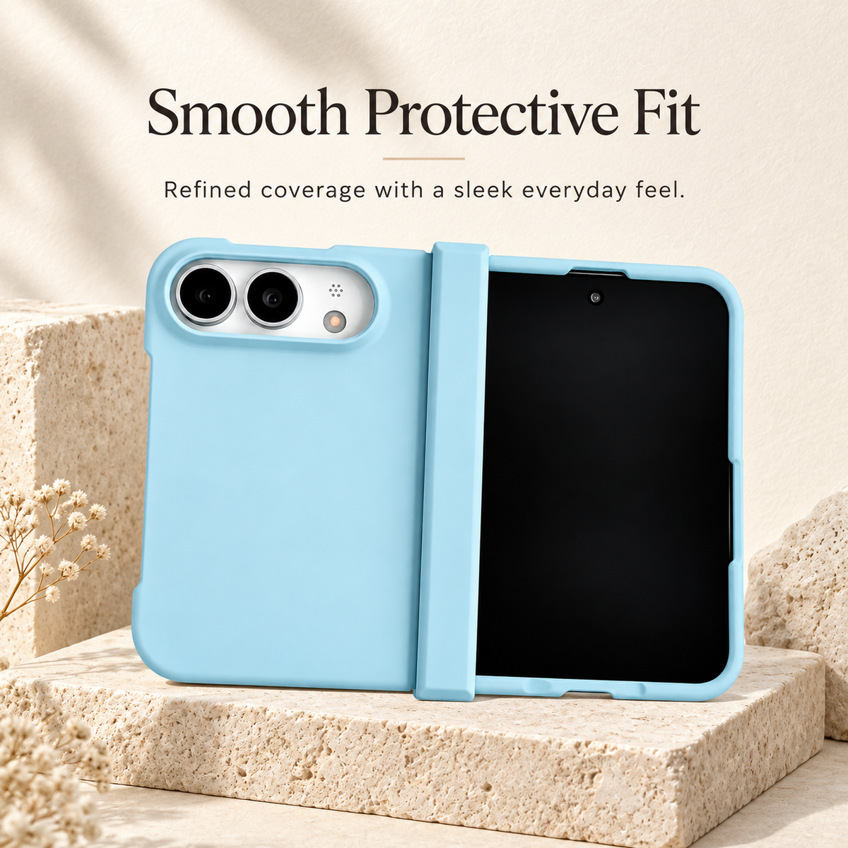 Premium iPhone Case Matte Candy Color Hard PC Silky Skin Feel Foldable Cover Shockproof Bumper Slim Non Slip Anti Scratch Durable Protective Phone Cover Case