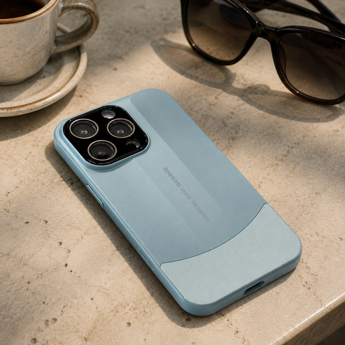 Premium iPhone Case Matte Leather Hard Shell Camera Lens Protection Anti Scratch Anti Fingerprint Non Slip Lightweight Dustproof Slim Protective Cover