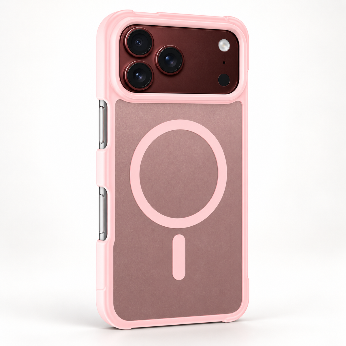 Premium iPhone Case Matte Translucent Skin Feel MagSafe Magnetic Ultra Thin Foldable Cover Wireless Charging Hard PC Slim Durable Protective Phone Cover Case
