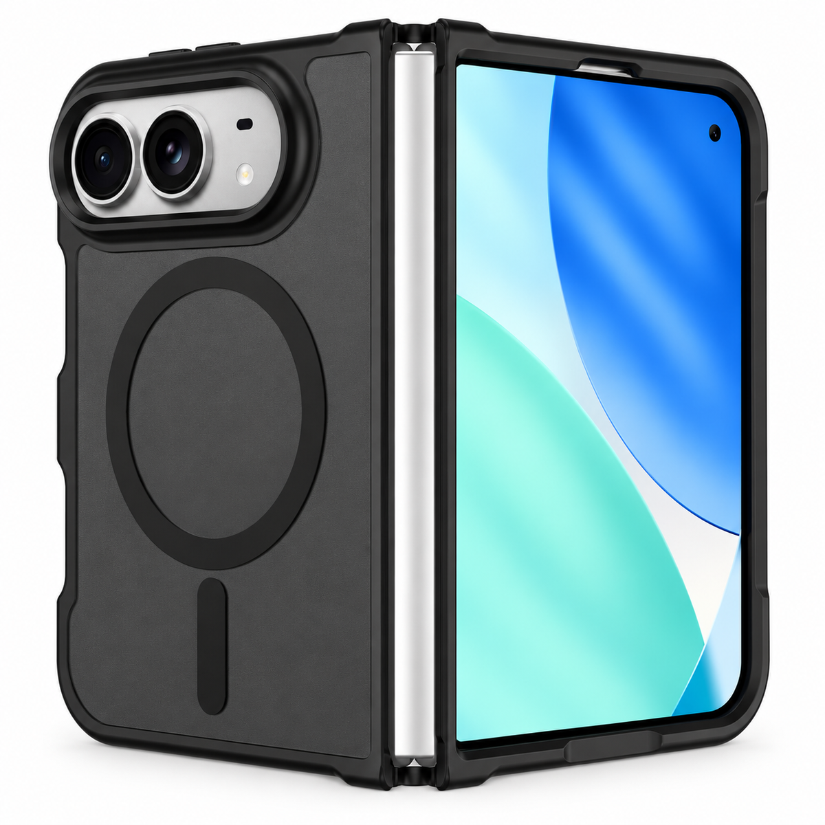 Premium iPhone Case Matte Translucent Skin Feel MagSafe Magnetic Ultra Thin Foldable Cover Wireless Charging Hard PC Slim Durable Protective Phone Cover Case