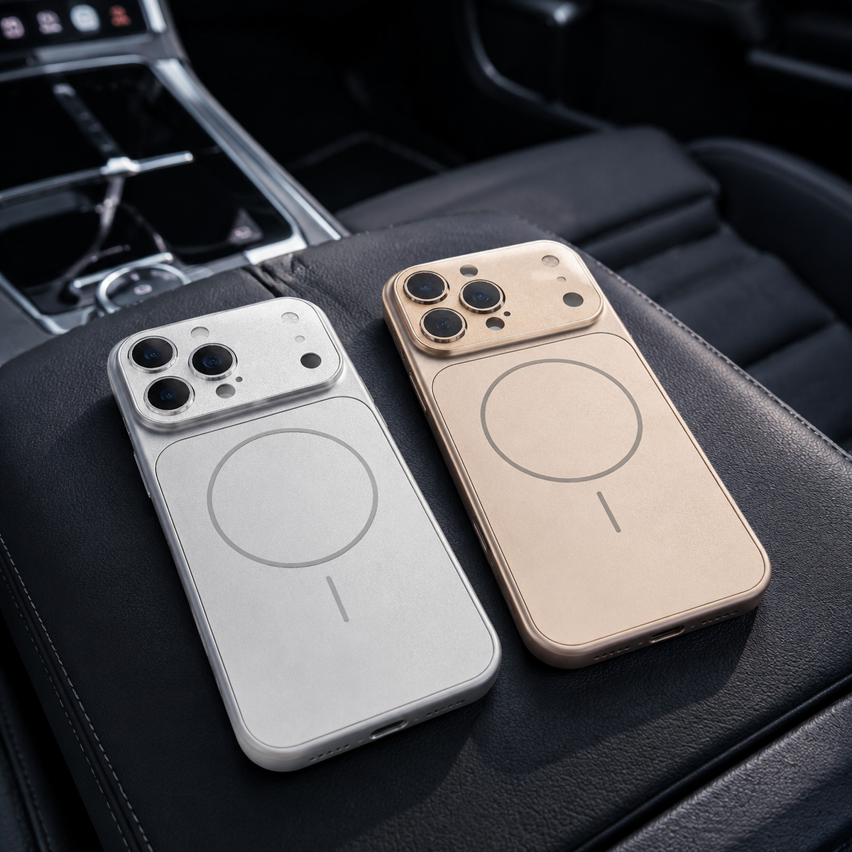 Premium iPhone Case Nano Matte Glass MagSafe Magnetic Wireless Charging Armor Shockproof Anti Fingerprint Slim Non Slip Durable Protective Phone Cover Case