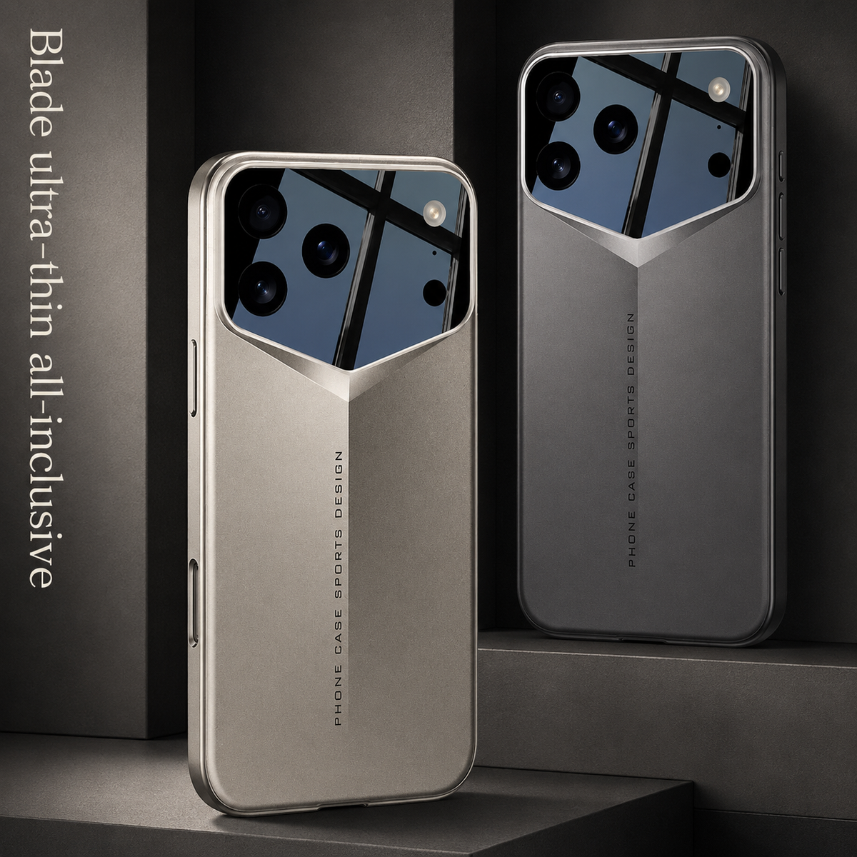 Premium iPhone Case Slim Matte Hard PC Full Coverage Camera Lens Protection Shockproof Anti Fingerprint Lightweight Scratch Resistant Wireless Charging
