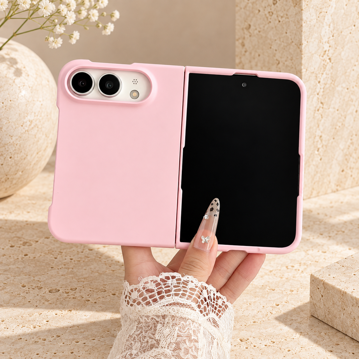 Premium iPhone Case Solid Color Skin Feel Shockproof Wear Resistant Comfortable Grip Slim Non Slip Durable Practical Protective Tough Phone Cover Case