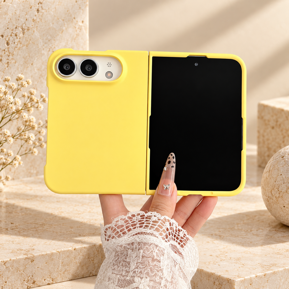 Premium iPhone Case Solid Color Skin Feel Shockproof Wear Resistant Comfortable Grip Slim Non Slip Durable Practical Protective Tough Phone Cover Case