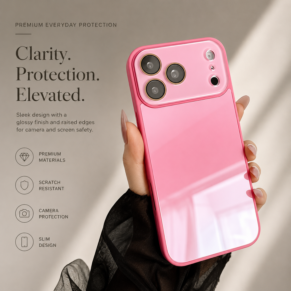 Premium iPhone Case Tempered Glass Camera Lens Protection Matte Hard PC Protective Cover Anti Scratch Slim Candy Color Lightweight Full Coverage Case