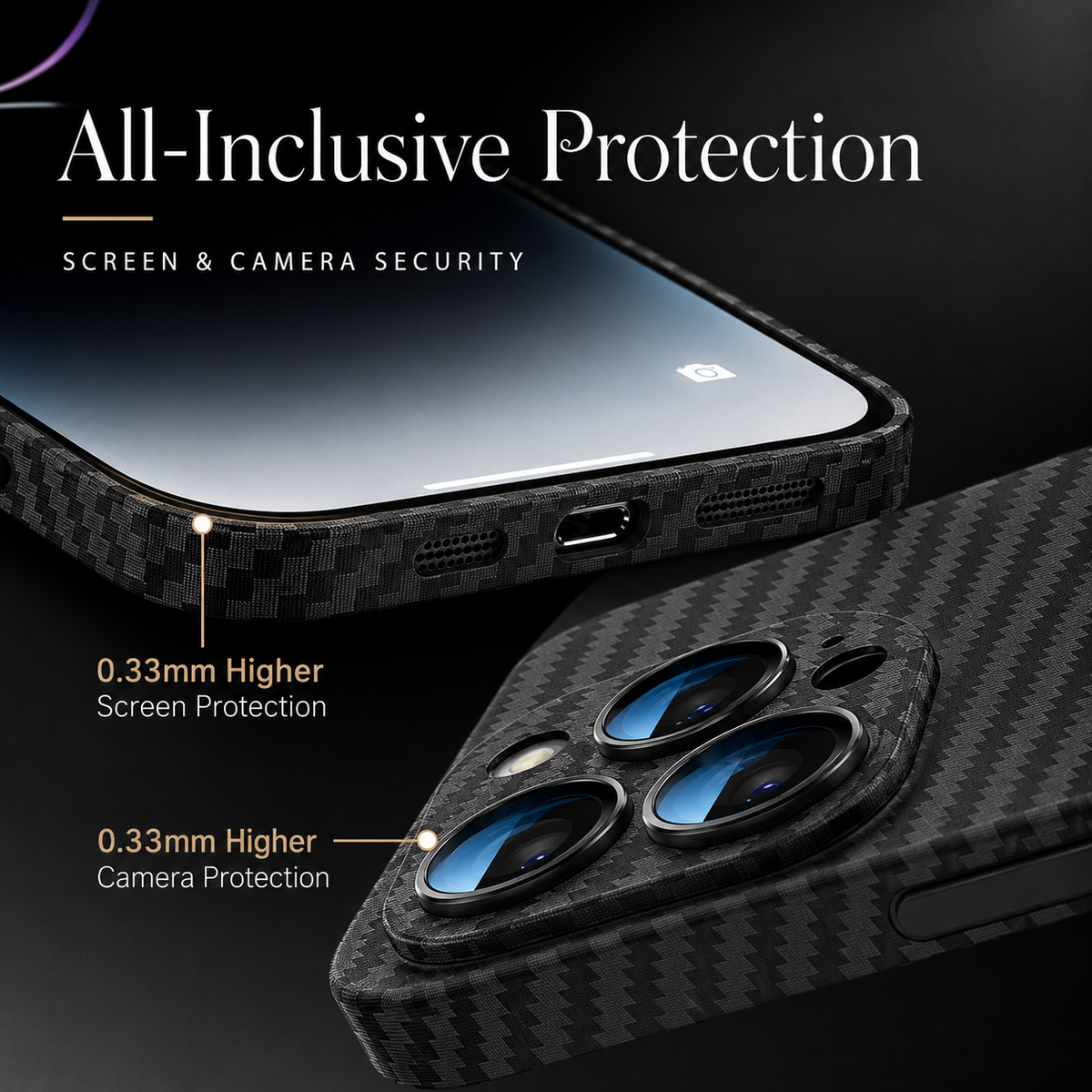 Premium iPhone Case Tempered Glass Matte Magnetic MagSafe Wireless Charging Half Wrapped Shockproof Bumper Anti Fingerprint Luminous Protective Design