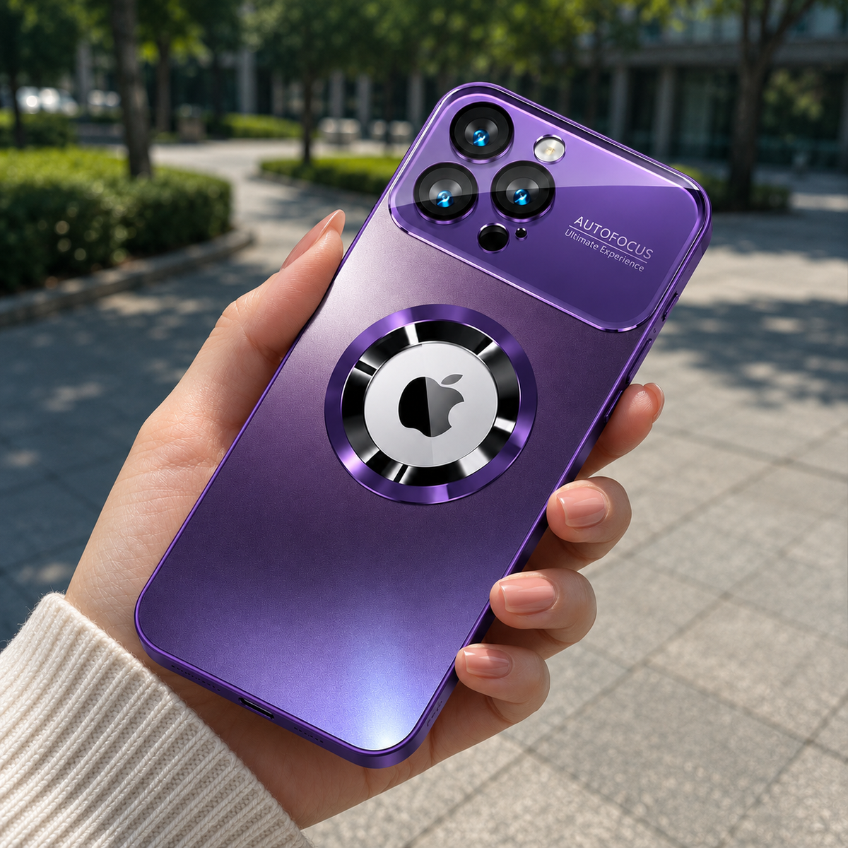 Premium iPhone Case Tempered Glass Matte Magnetic MagSafe Wireless Charging Half Wrapped Shockproof Bumper Anti Fingerprint Luminous Protective Design