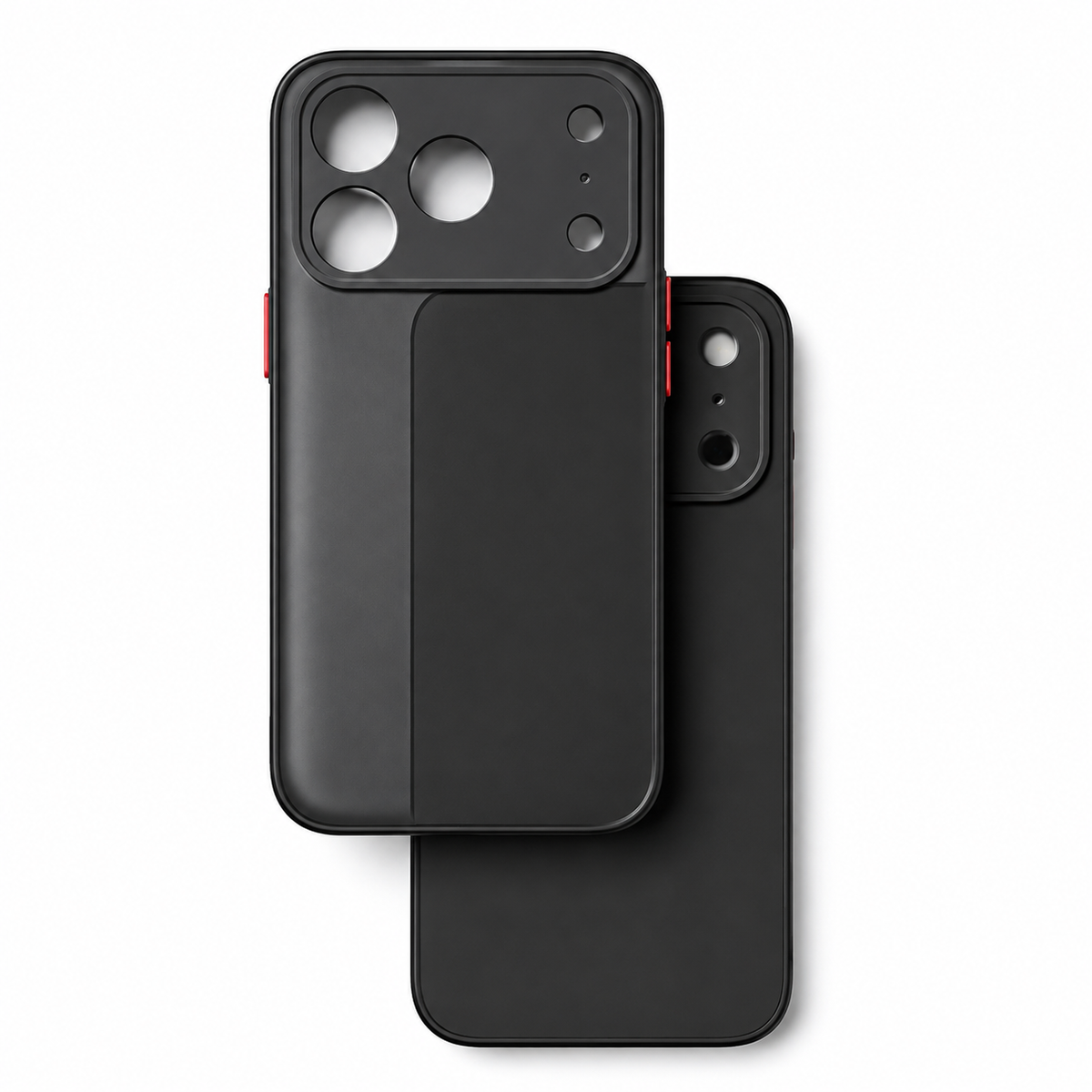Premium iPhone Case Translucent Matte Shockproof Protective Cover PC TPU Armor Bumper Anti Scratch Anti Fingerprint Slim Lightweight Full Coverage Case