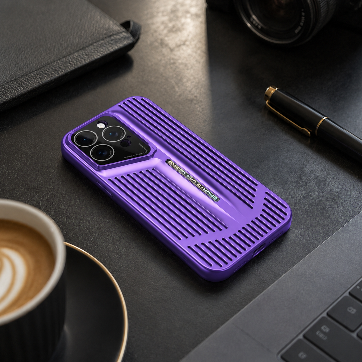 Premium iPhone Case Ultra Thin Heat Dissipation Shockproof Protective Cover Camera Lens Protection Lightweight Non Slip Slim PC Blade Cooling Case