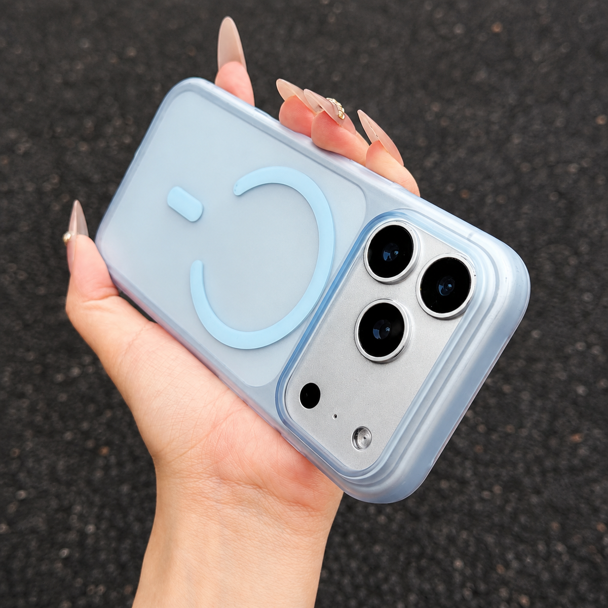 Premium iPhone Case Ultra Thin Matte Translucent Clear MagSafe Magnetic Hard PC Shockproof Anti Fingerprint Slim Lightweight Durable Protective Phone Cover Case