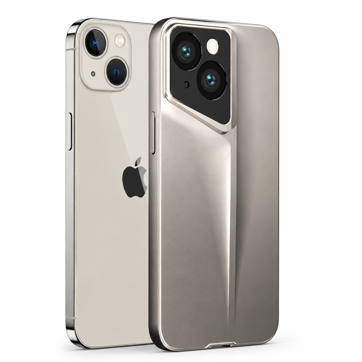 Premium iPhone Case Ultra Thin Titanium Style PC Cover Shockproof Lens Protection Anti Scratch Non Slip Matte Lightweight Wireless Charging Slim Design