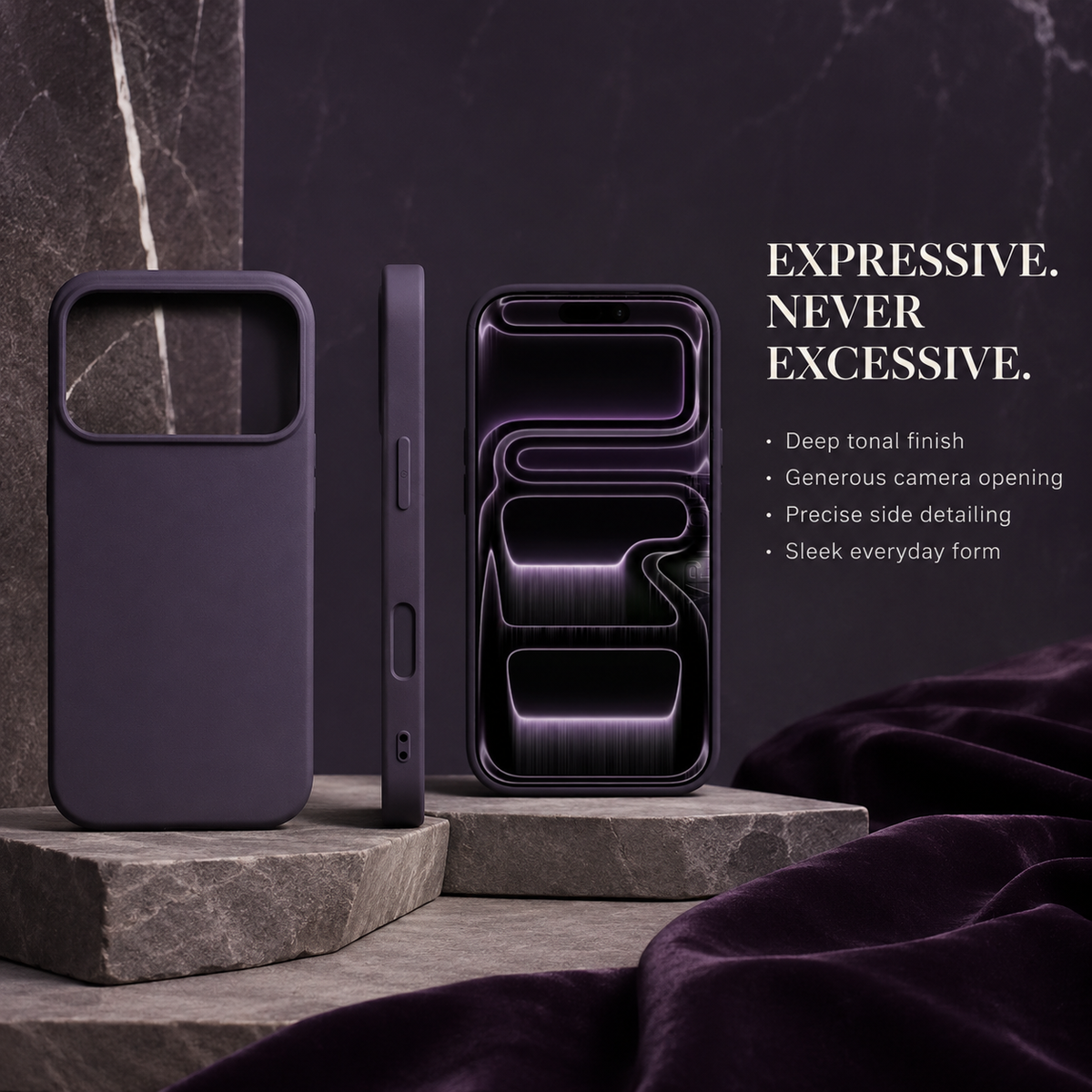 Premium iPhone Case Upgraded Shockproof Back Cover Anti Drop Slim Lightweight Scratch Resistant Non Slip Durable Full Protective Phone Cover Shell Case