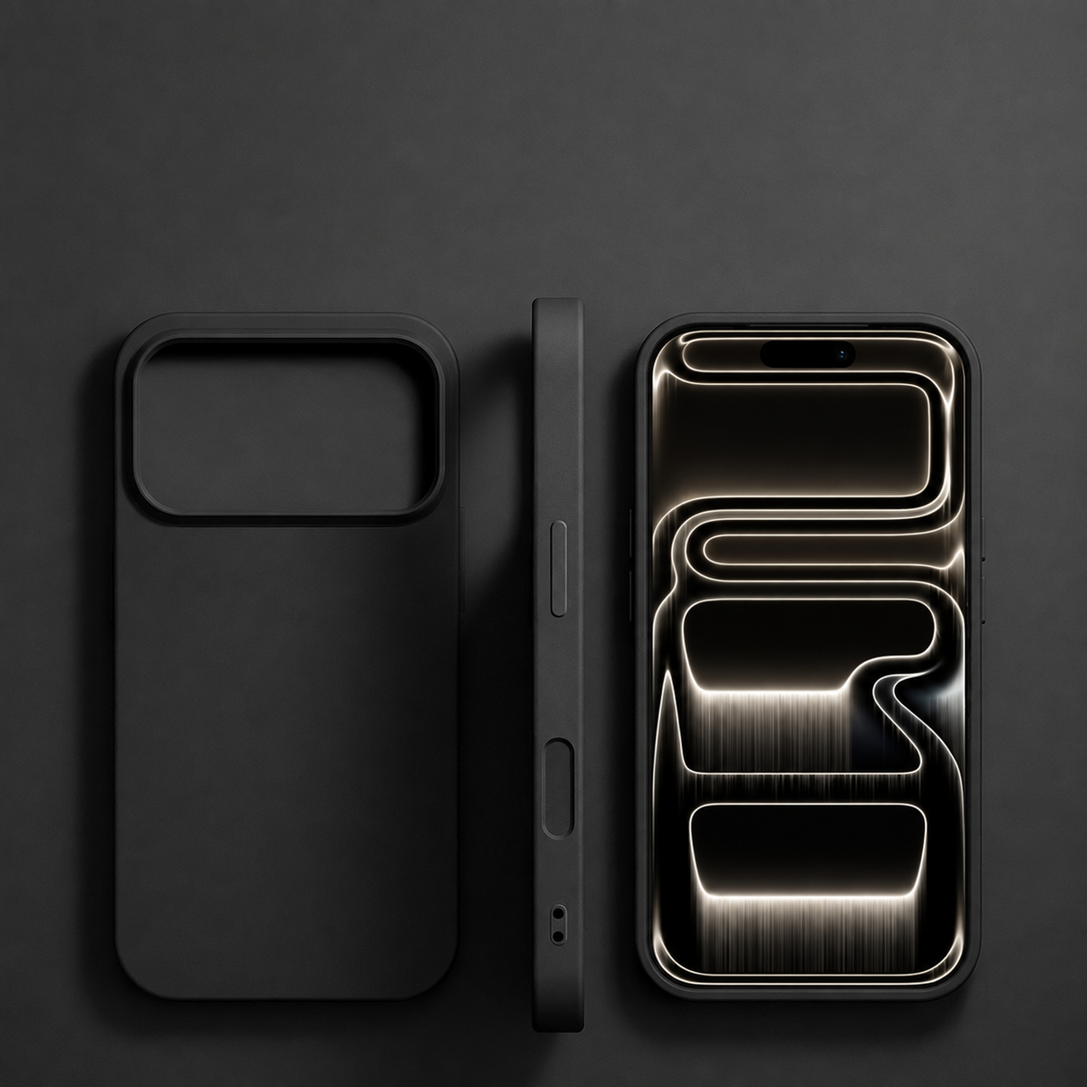 Premium iPhone Case Upgraded Shockproof Back Cover Anti Drop Slim Lightweight Scratch Resistant Non Slip Durable Full Protective Phone Cover Shell Case