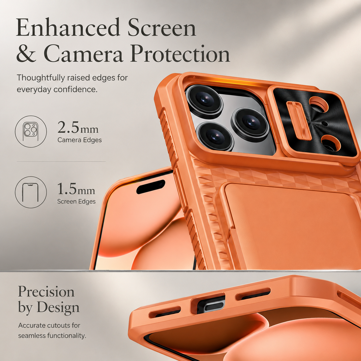 Premium iPhone Case Wallet Card Holder Camera Cover Kickstand Shockproof Full Body Protective Cover Anti Scratch Non Slip Tough Storage Lanyard Case