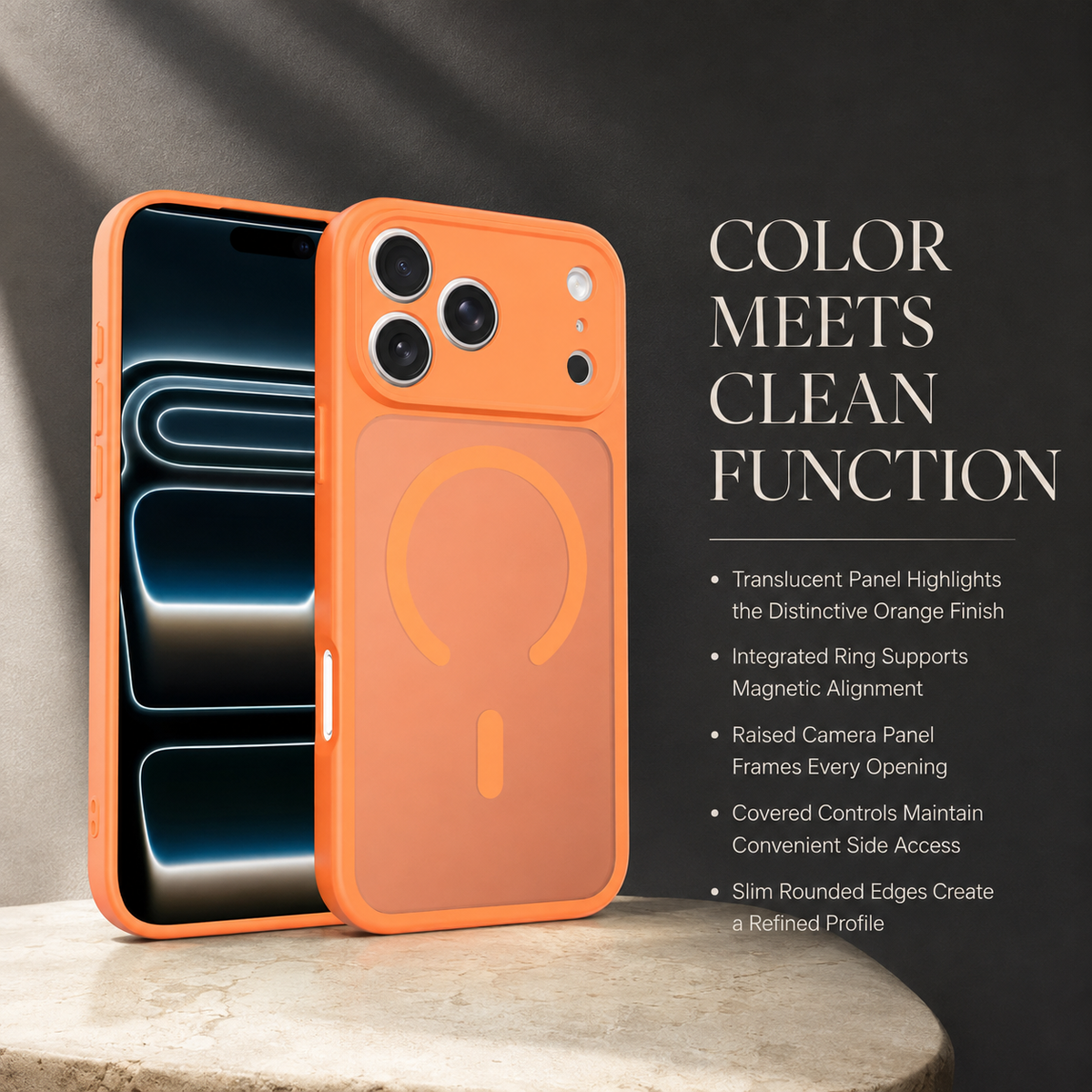 Premium iPhone Case Wireless Charging 5G Compatible Shockproof Slim Lightweight Anti Scratch Non Slip Durable Full Protective Hard Back Phone Cover Case