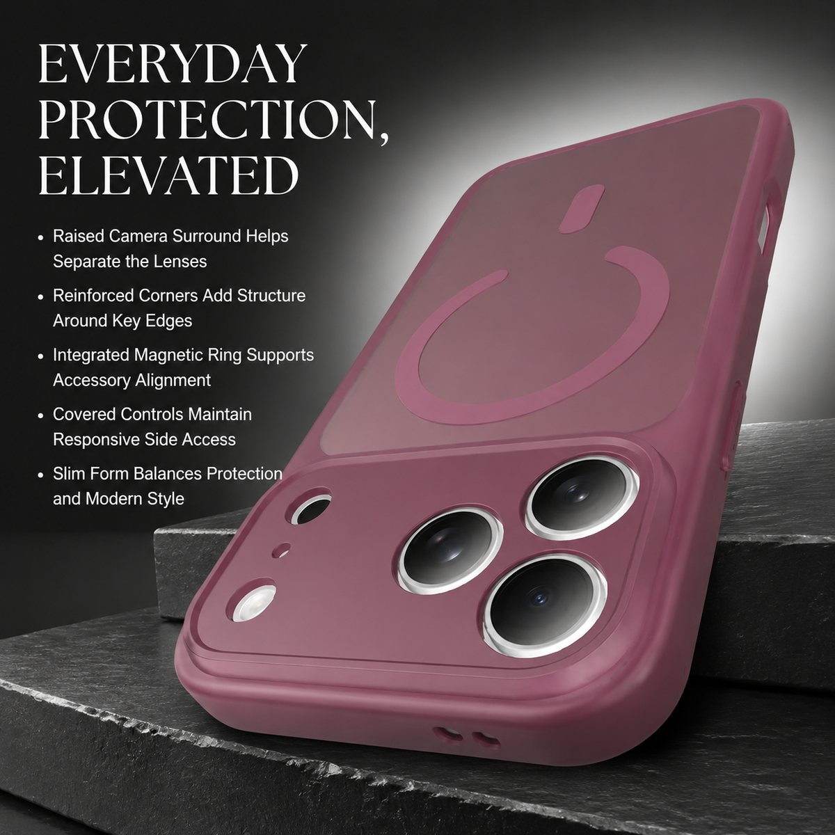 Premium iPhone Case Wireless Charging 5G Compatible Shockproof Slim Lightweight Anti Scratch Non Slip Durable Full Protective Hard Back Phone Cover Case