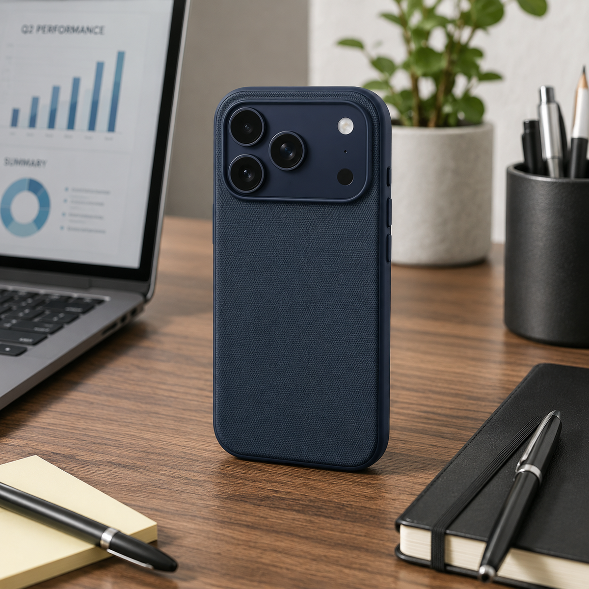 Premium iPhone Case Woven MagSafe Compatible Strong Magnetic Wireless Charging Anti Fingerprint Non Slip Waterproof Fabric Shock Slim Protective Cover