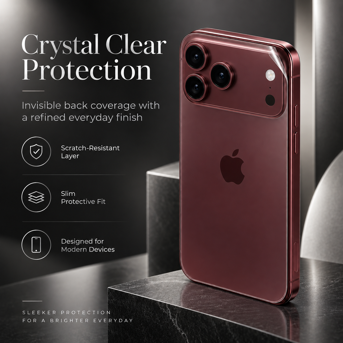 Premium iPhone Hinge Protector 2PCS Clear Protective Film Ultra Thin Flexible Anti Scratch Foldable Hinge Guard Durable Transparent Protection Film Set