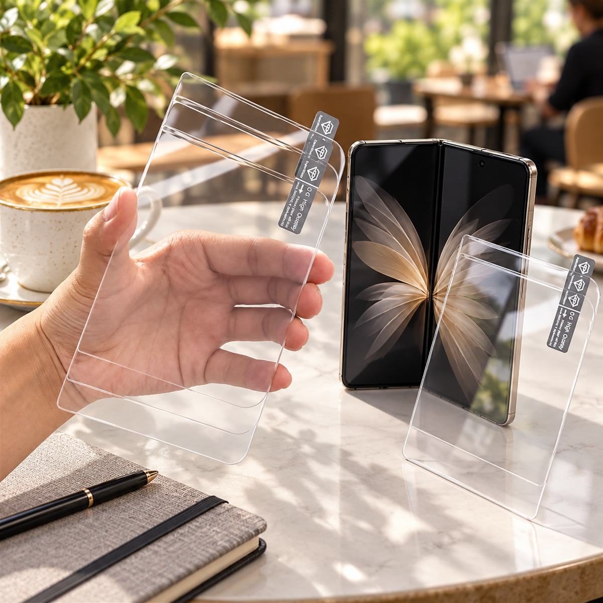 Premium iPhone Screen Protector 1-3PCS Ultra Clear 3D Tempered Glass 9H HD Scratch Proof Slim Durable Full Coverage Protective Glass Film Screen Guard Set