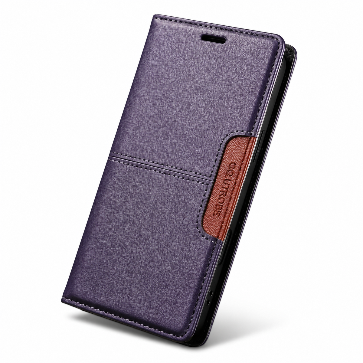 Premium iPhone Wallet Cover Leather RFID Blocking Magnetic Card Holder Shockproof Anti Scratch Anti Fingerprint Stand Full Cover Slim Protective Cover