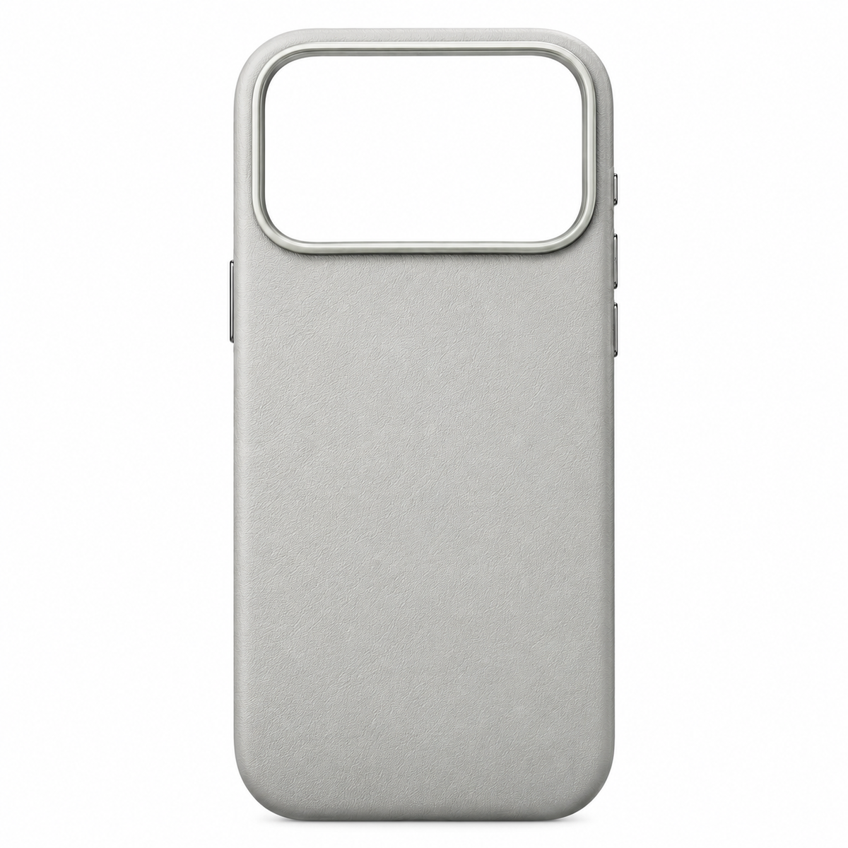 Soft-Touch Textured Case with Metallic Camera Border & Slim Profile