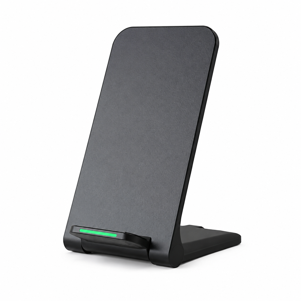 Premium 30W Wireless Charger Stand Fast Charging Foldable Phone Charging Stand USB-C Vertical Horizontal Viewing Compatible with iPhone Travel Design