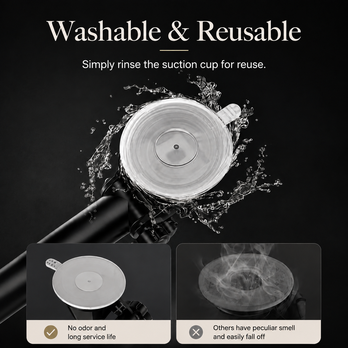 Premium Car Phone Holder Suction Cup Windshield Dashboard Phone Mount 360° Rotating Adjustable Gravity Lock Telescopic Arm Hands Free GPS Stand iPhone