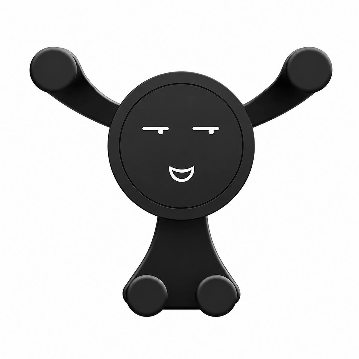 Premium Gravity Car Phone Holder Air Vent Auto Lock Smartphone Mount Hands Free GPS Stand Anti Slip Adjustable Compact Car Mount iPhone Compatible Easy