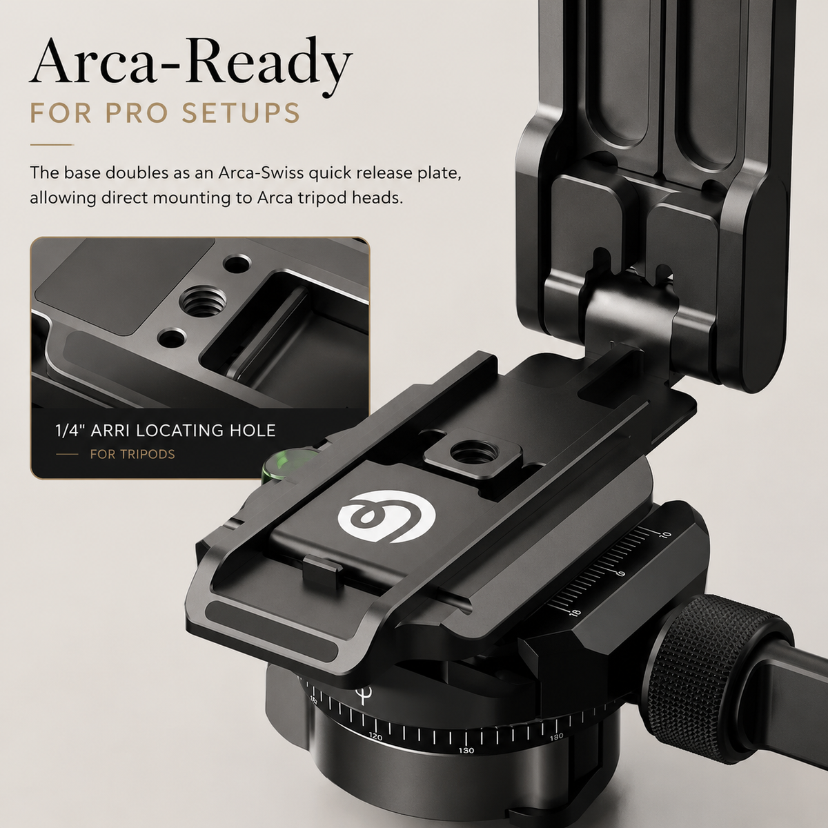 Premium MagSafe Magnetic Phone Tripod Stand Ultra-Slim Pocket Phone Holder N52 Magnetic Grip 360° Adjustable Stand Compatible with iPhone