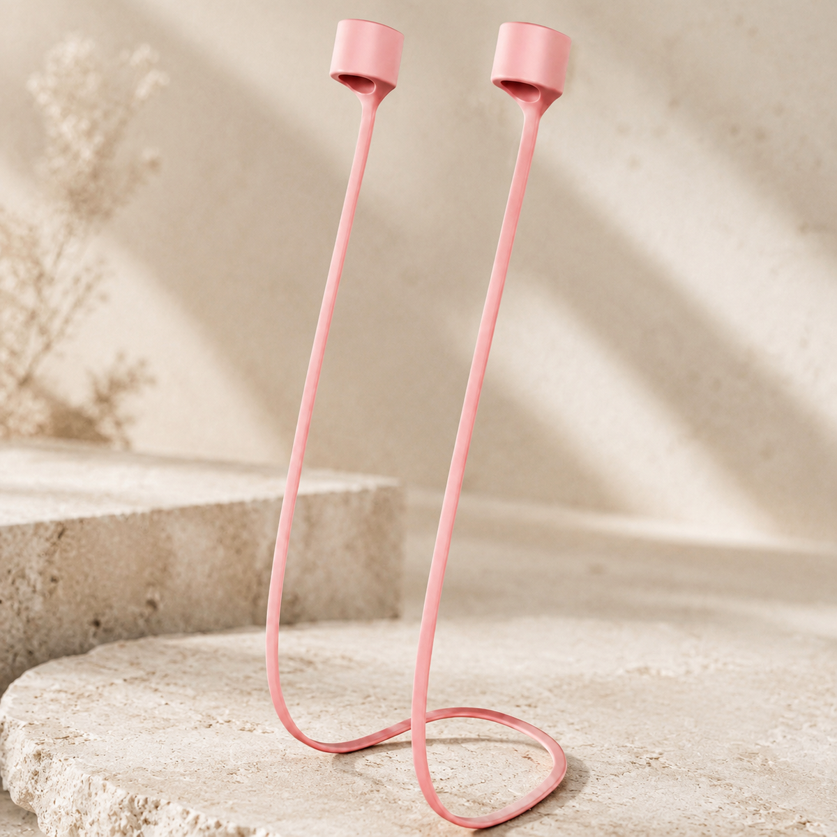 Premium Magnetic Anti-Lost AirPods Strap Silicone Neckband Wireless Earbuds Holder Secure Magnetic Lanyard Lightweight Flexible Cord
