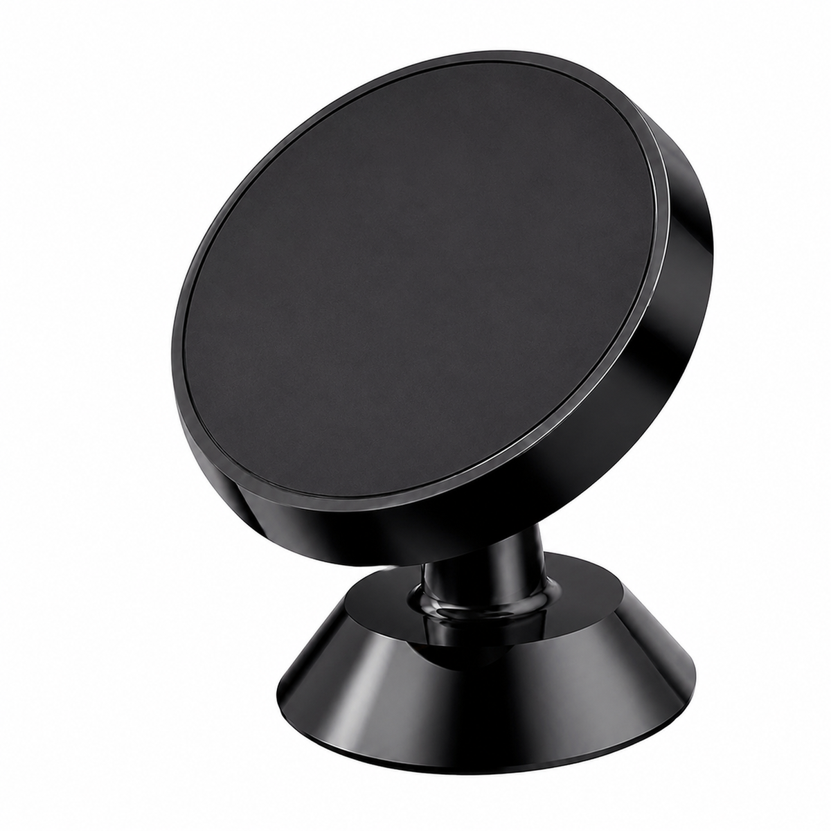 Premium Magnetic Car Phone Holder Strong Magnet Dashboard Air Vent Mount 360° Rotating GPS Navigation Hands-Free Phone Stand Compact Adjustable
