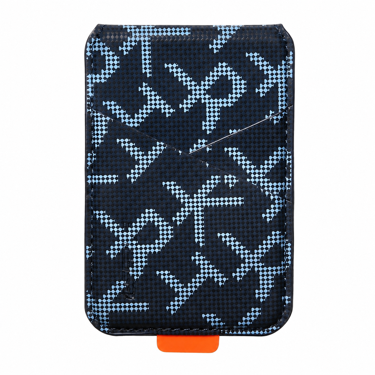Premium Magnetic Leather Wallet Card Holder MagSafe Card Wallet Strong Magnetic Card Holder Cash Storage RFID Style Compatible with iPhone