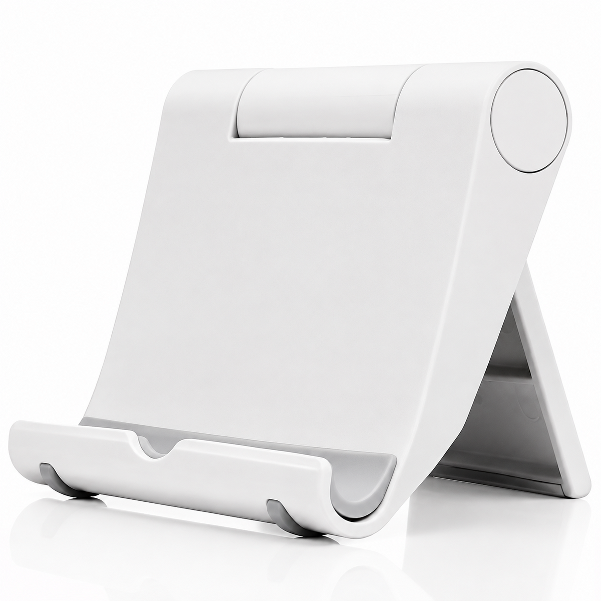 Premium Magnetic Phone Holder Stand Adjustable Foldable Desk Phone Stand Anti Slip Mobile Phone Holder Ergonomic Viewing Stand iPhone Compatible