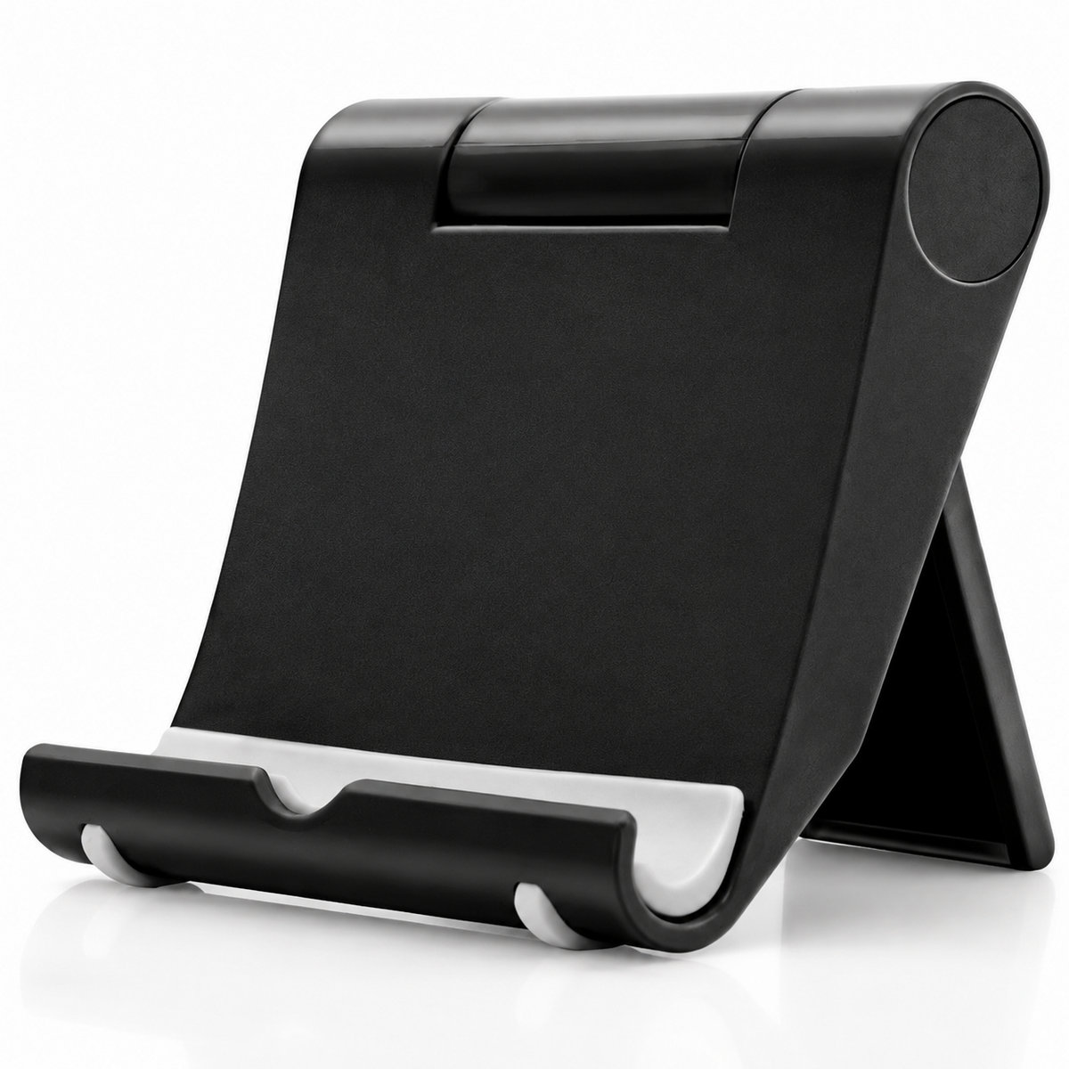 Premium Magnetic Phone Holder Stand Adjustable Foldable Desk Phone Stand Anti Slip Mobile Phone Holder Ergonomic Viewing Stand iPhone Compatible