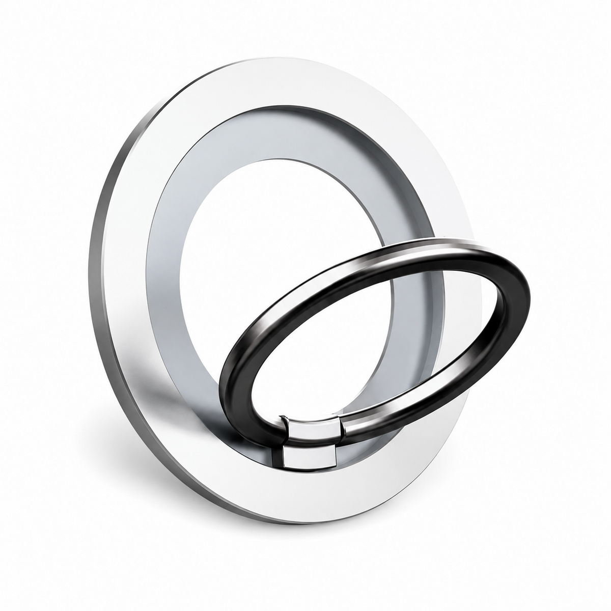Premium Magnetic Phone Ring Holder MagSafe Phone Grip 360° Rotating Foldable Stand Detachable Magnetic Finger Holder Kickstand Slim iPhone Compatible