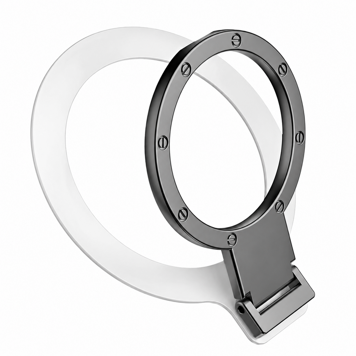Premium Magnetic Phone Ring Holder MagSafe Phone Grip 360° Rotating Foldable Stand Detachable Magnetic Finger Holder Kickstand Slim iPhone Compatible