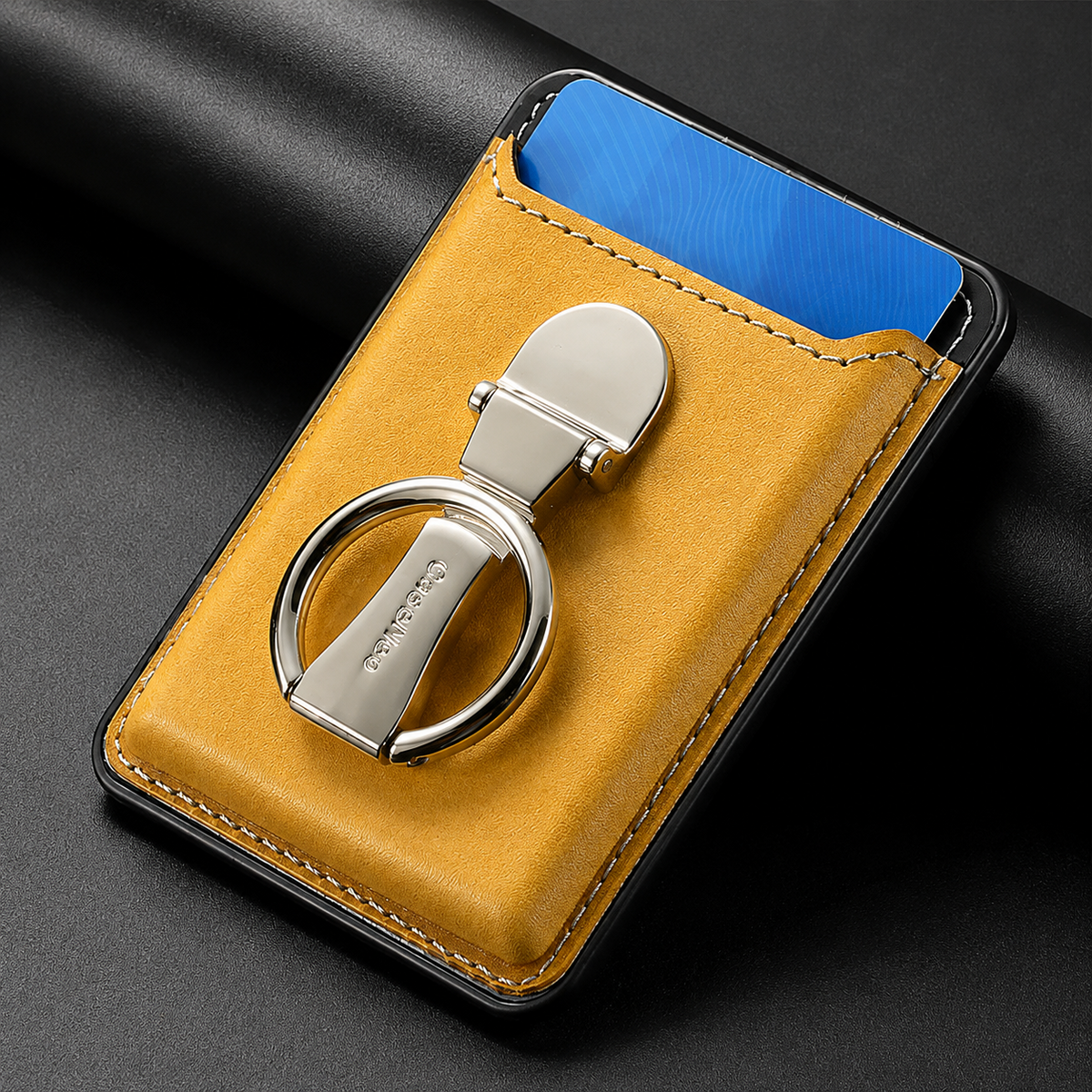 Premium Magnetic Wallet Case MagSafe Card Holder Multiple Card Slots Foldable Ring Holder Kickstand Strong Magnetic Attachment PU Leather Slim iPhone Compatible