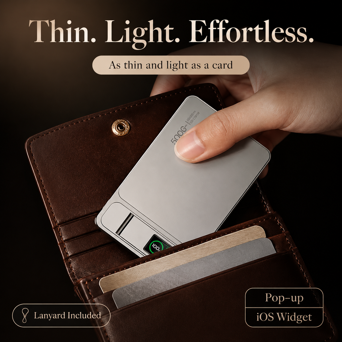 Premium Magnetic Wireless Power Bank Fast Charging Portable Battery Digital Display Metal Shell USB-C Wireless Charger Two-Way Charging Compatible with iPhone