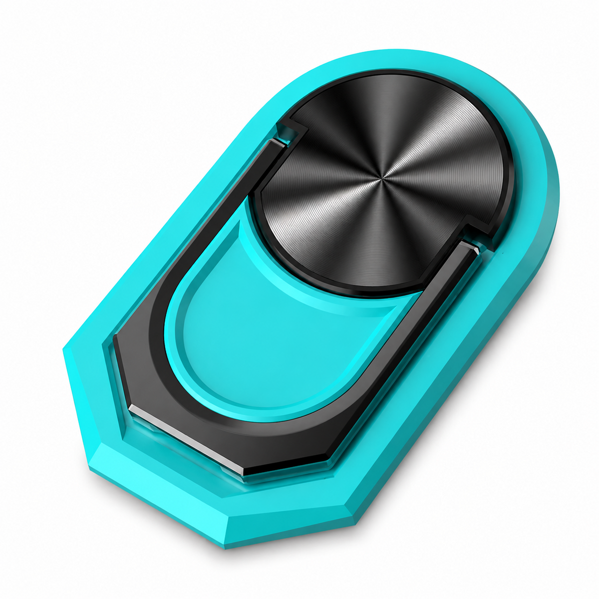 Premium Metal Finger Ring Phone Holder 180° Rotating Phone Grip Stand Foldable Kickstand Adhesive Smartphone Holder Zinc Alloy Slim iPhone