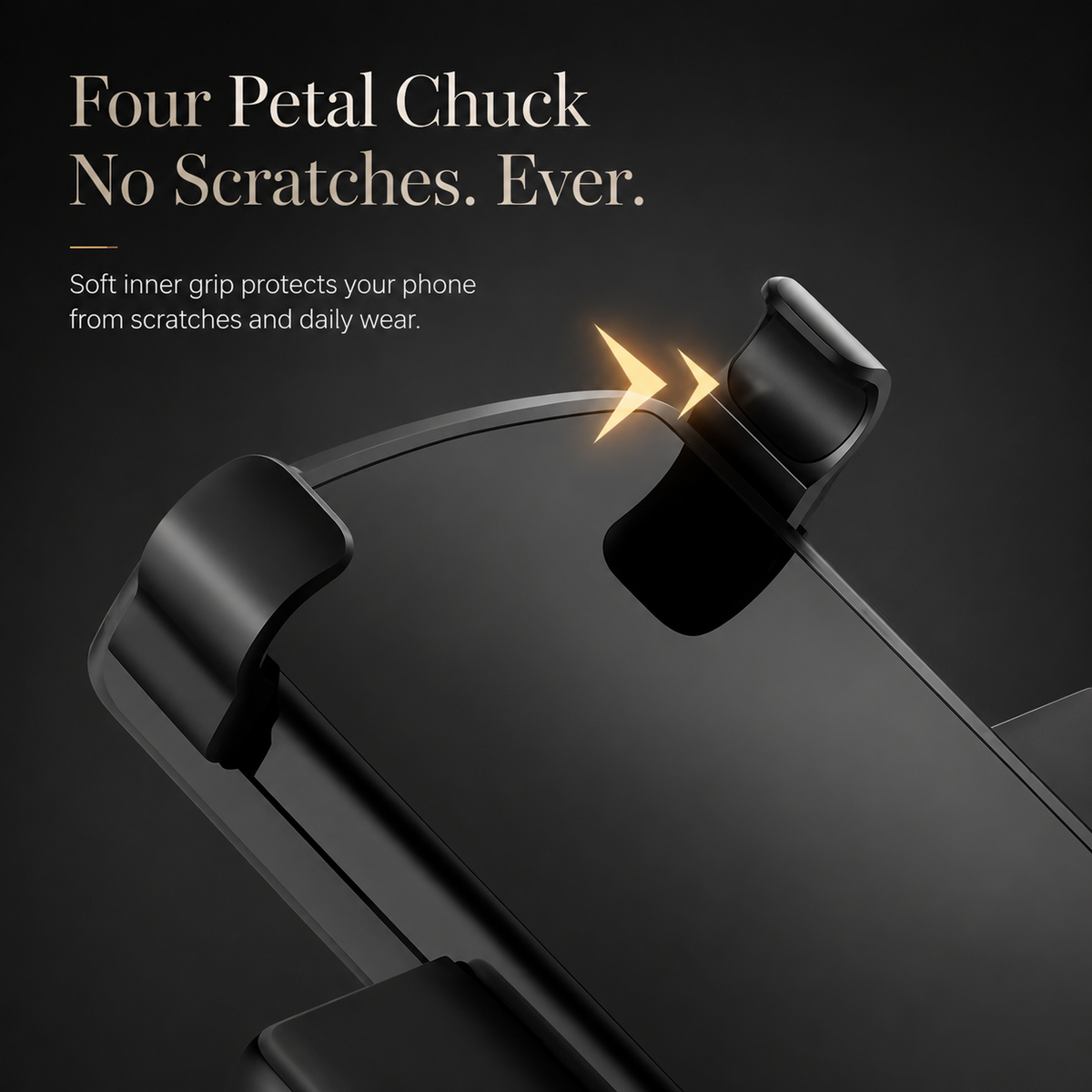 Premium Universal Car Phone Holder Mount 3-in-1 Dashboard Rearview Mirror Sun Visor Stand 360° Rotation Anti Slip Adjustable Hands Free iPhone