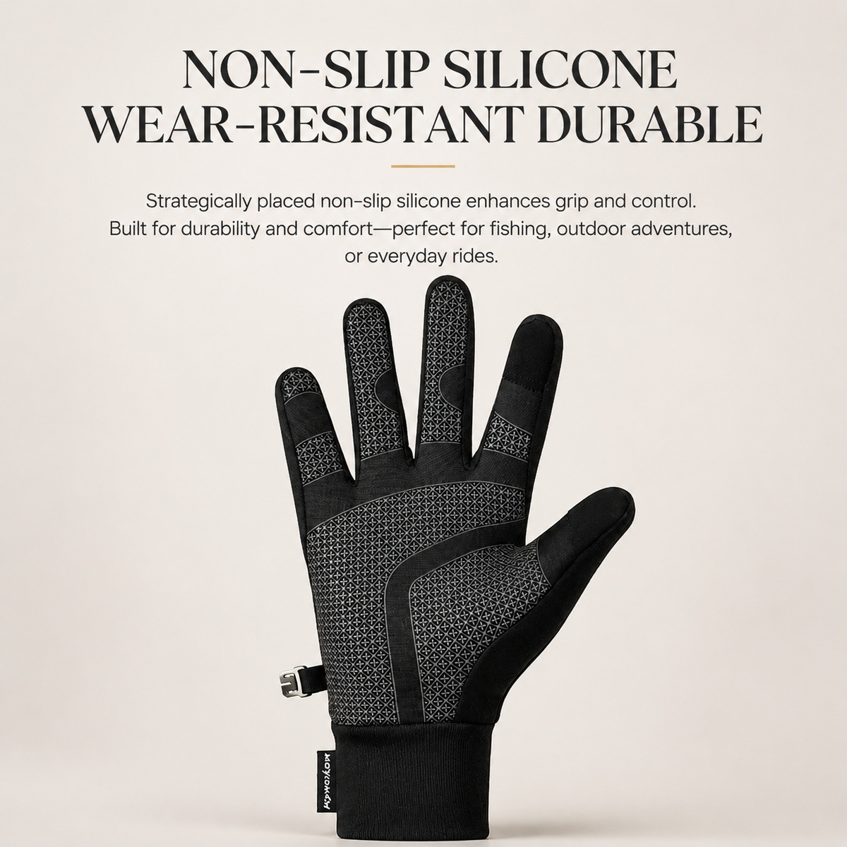Premium Winter Cycling Gloves Waterproof Thermal Touchscreen Windproof Anti-Slip Sports Riding Gloves Insulated Outdoor Unisex Cold Weather Daily Grip
