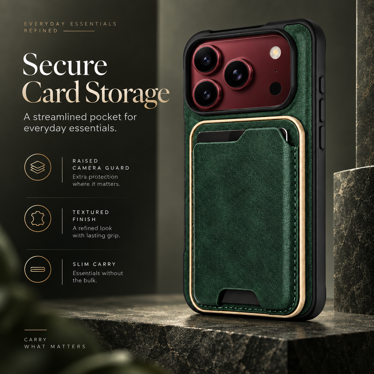 Premium iPhone Case 2 in 1 Detachable Card Holder Magnetic Leather MagSafe Foldable Cover Shockproof Comfortable Grip Slim Durable Protective Phone Cover Case